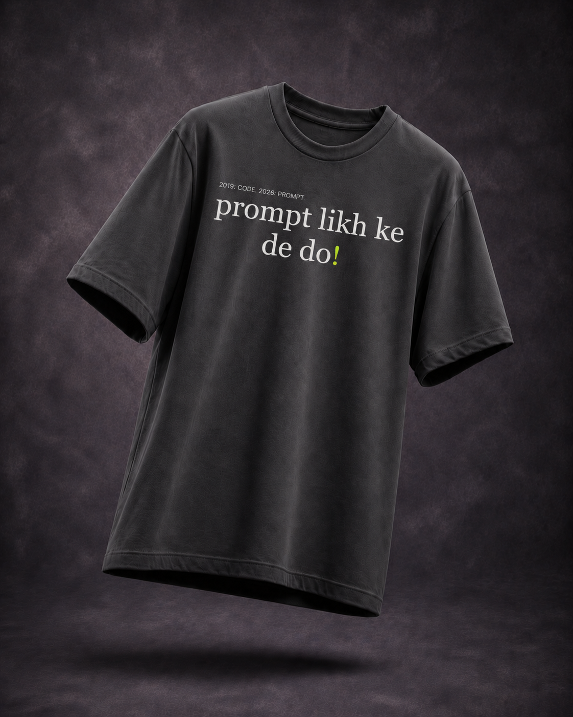 prompt likh ke de do! — floating
