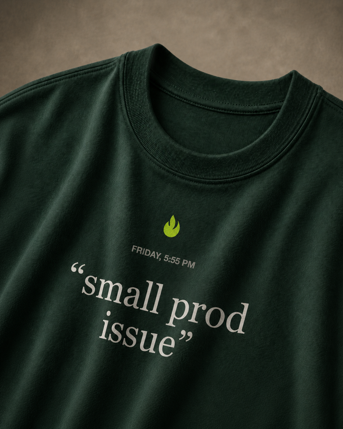 "small prod issue" — detail