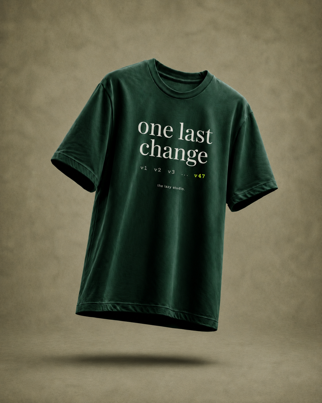 one last change. — floating