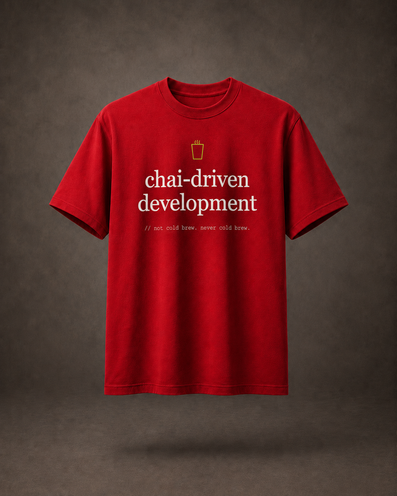 chai-driven development — flat