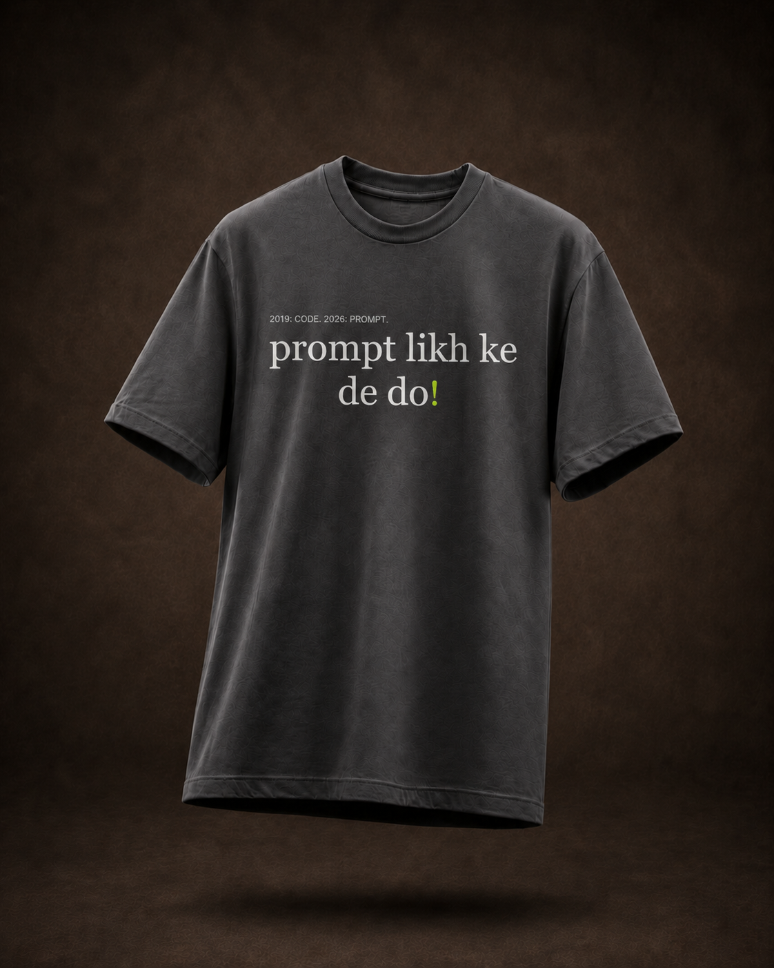 prompt likh ke de do! — flat