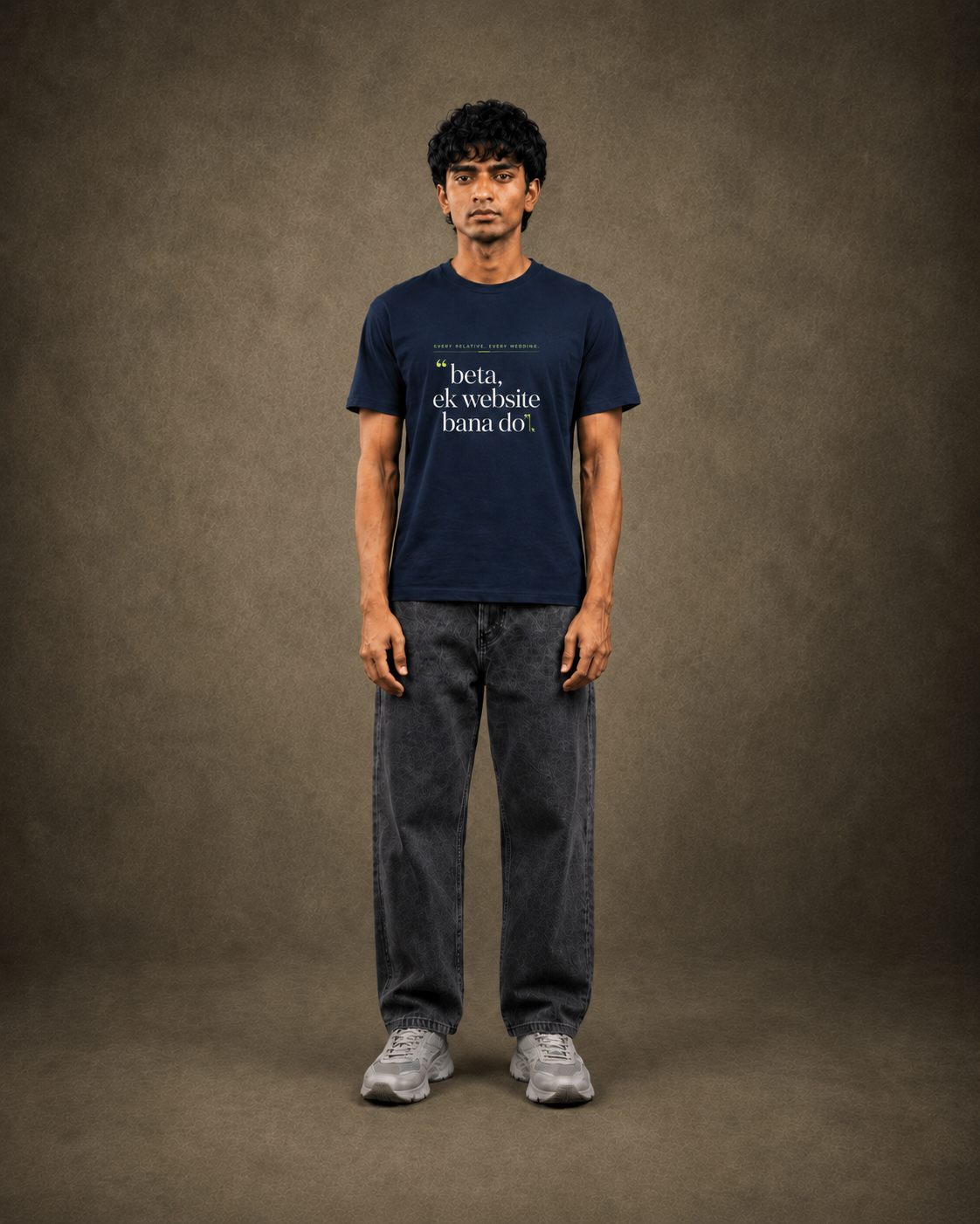 beta, ek website bana do — front