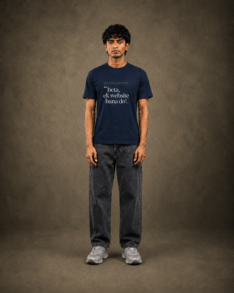 beta, ek website bana do — front
