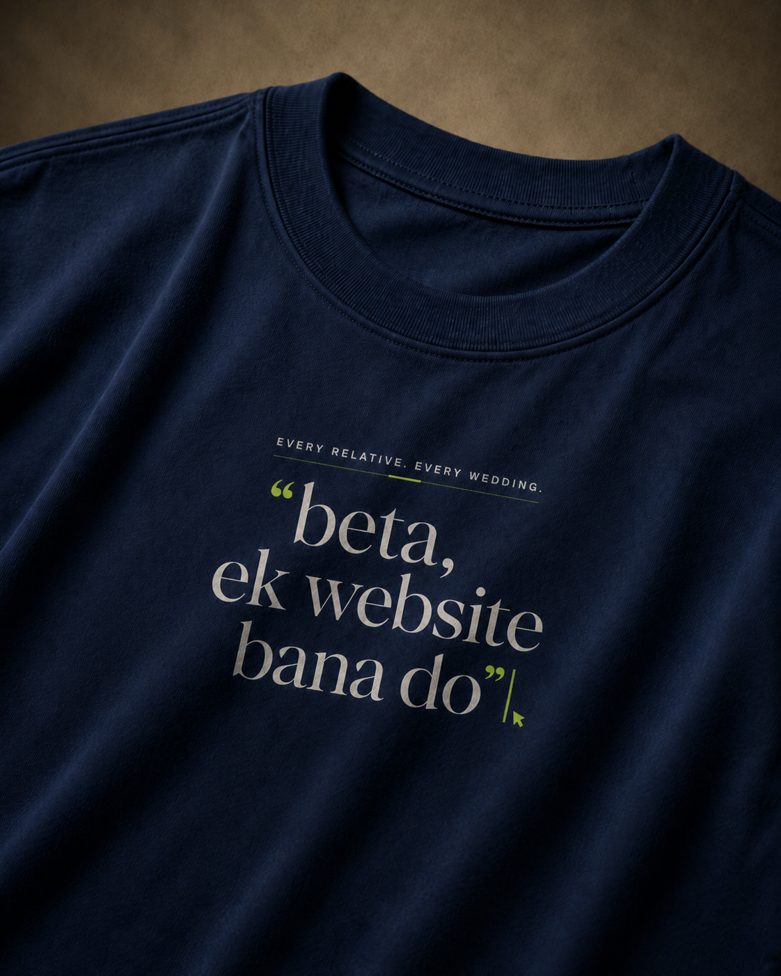 beta, ek website bana do — back